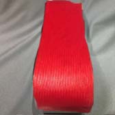 Horsehair ribbon 10 cm width - RED